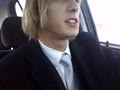 Handjob im Auto