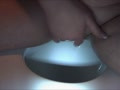 Pissing closeup