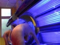 ich NACKT im solarium
