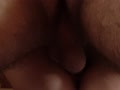 quickie mit creampie auf der cou