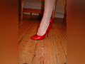Die roten High Heels